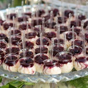 doces para casamento São José dos Campos verrine cheesecake com frutas vermelhas 2